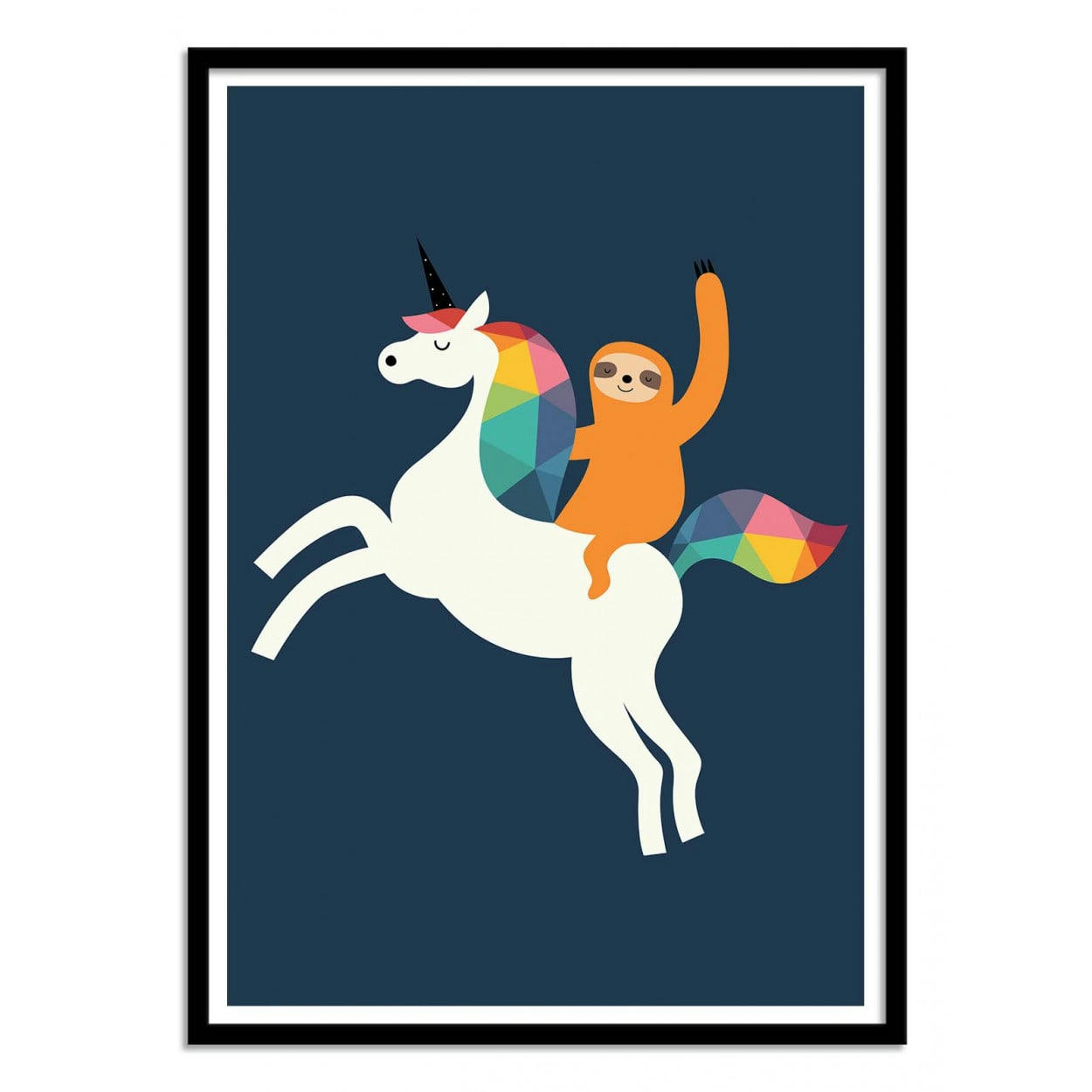 ANDY WESTFACE - MAGIC TIME -  Affiche d'art 30 x 40 cm