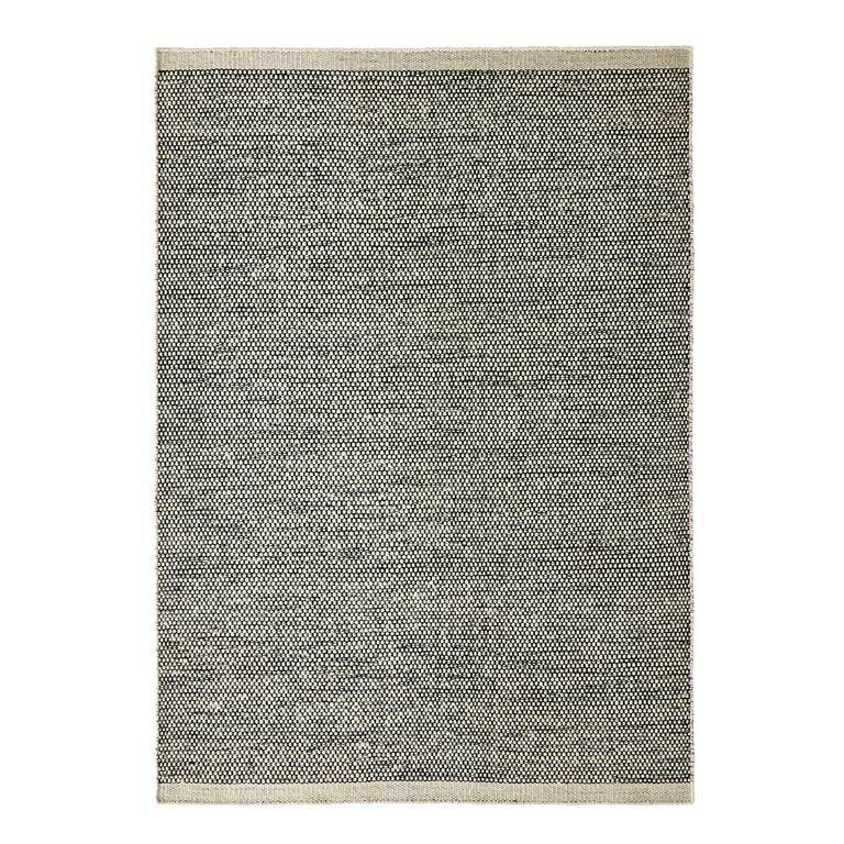 Interieur05 wollen vloerkleed Taff - wit/zwart - 290 x 200 cm