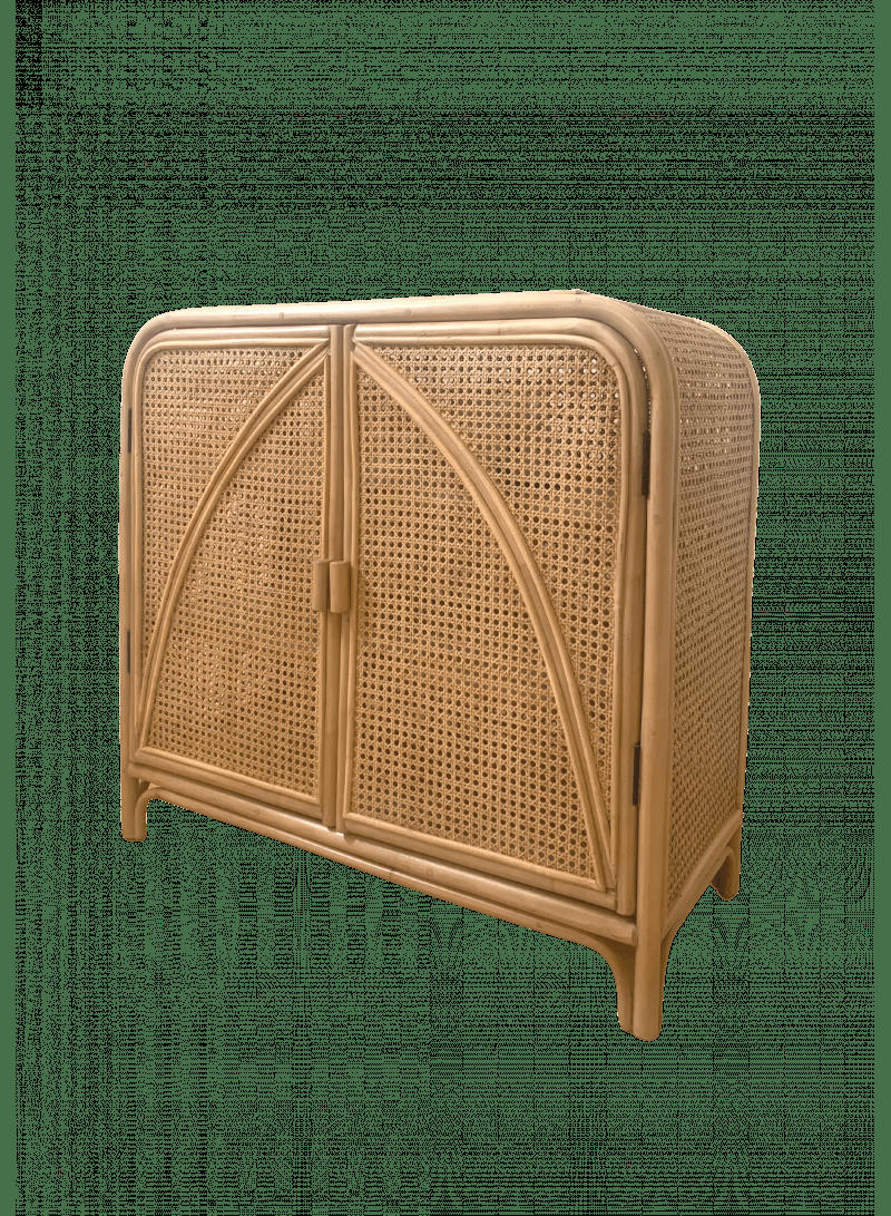 JACK - Commode rotin cannage