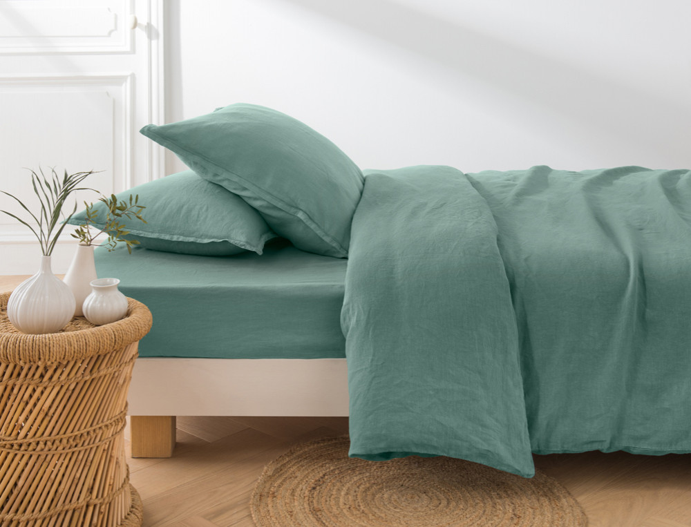 Housse de couetteLin lavé prestige