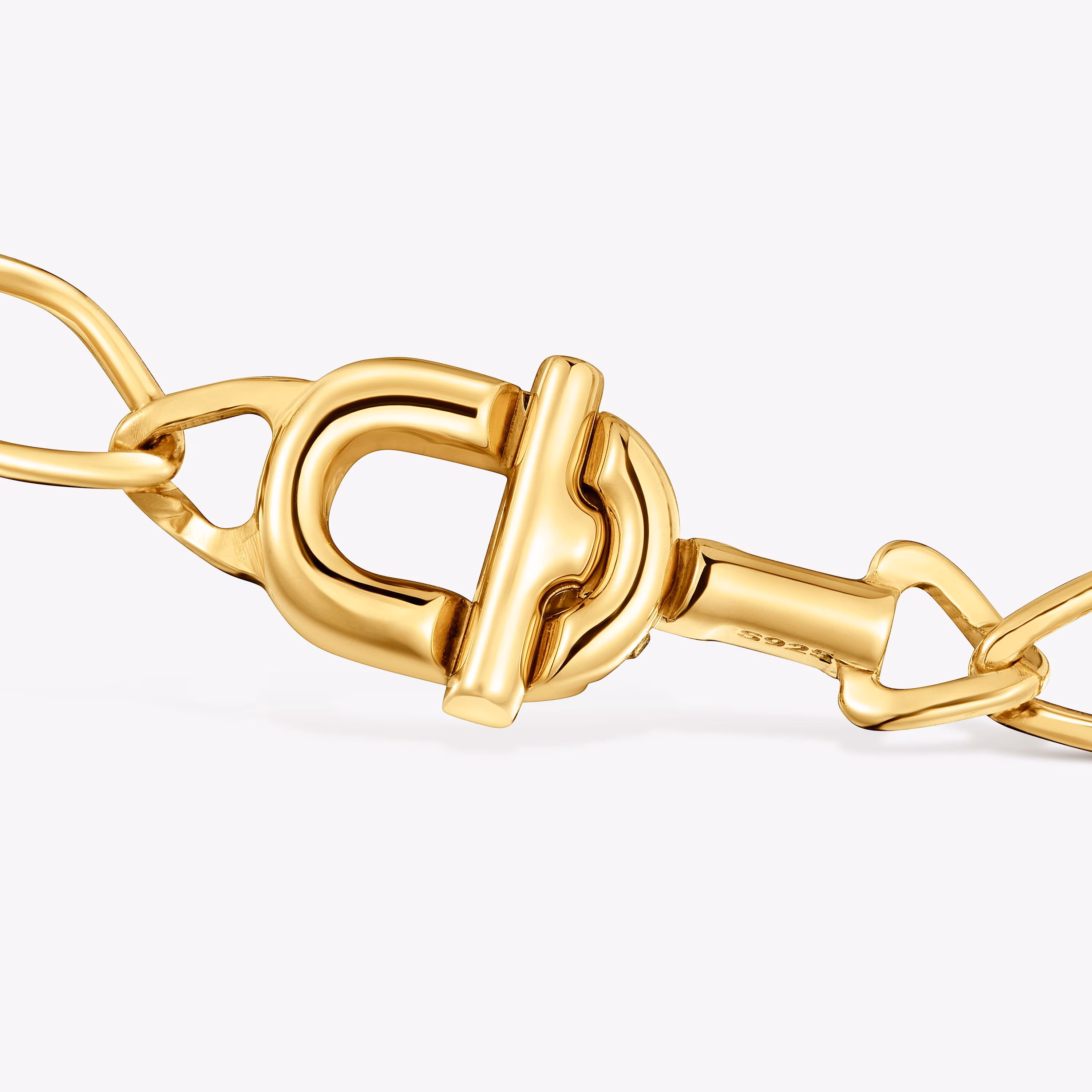 Pulsera cadena romboidal con baño de oro 18 kt sobre plata TOUS MANIFESTO