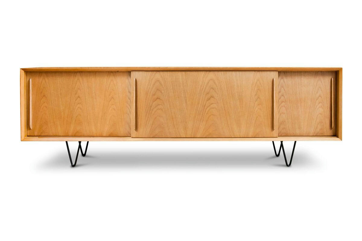 FISKA - Grand buffet en chêne beige