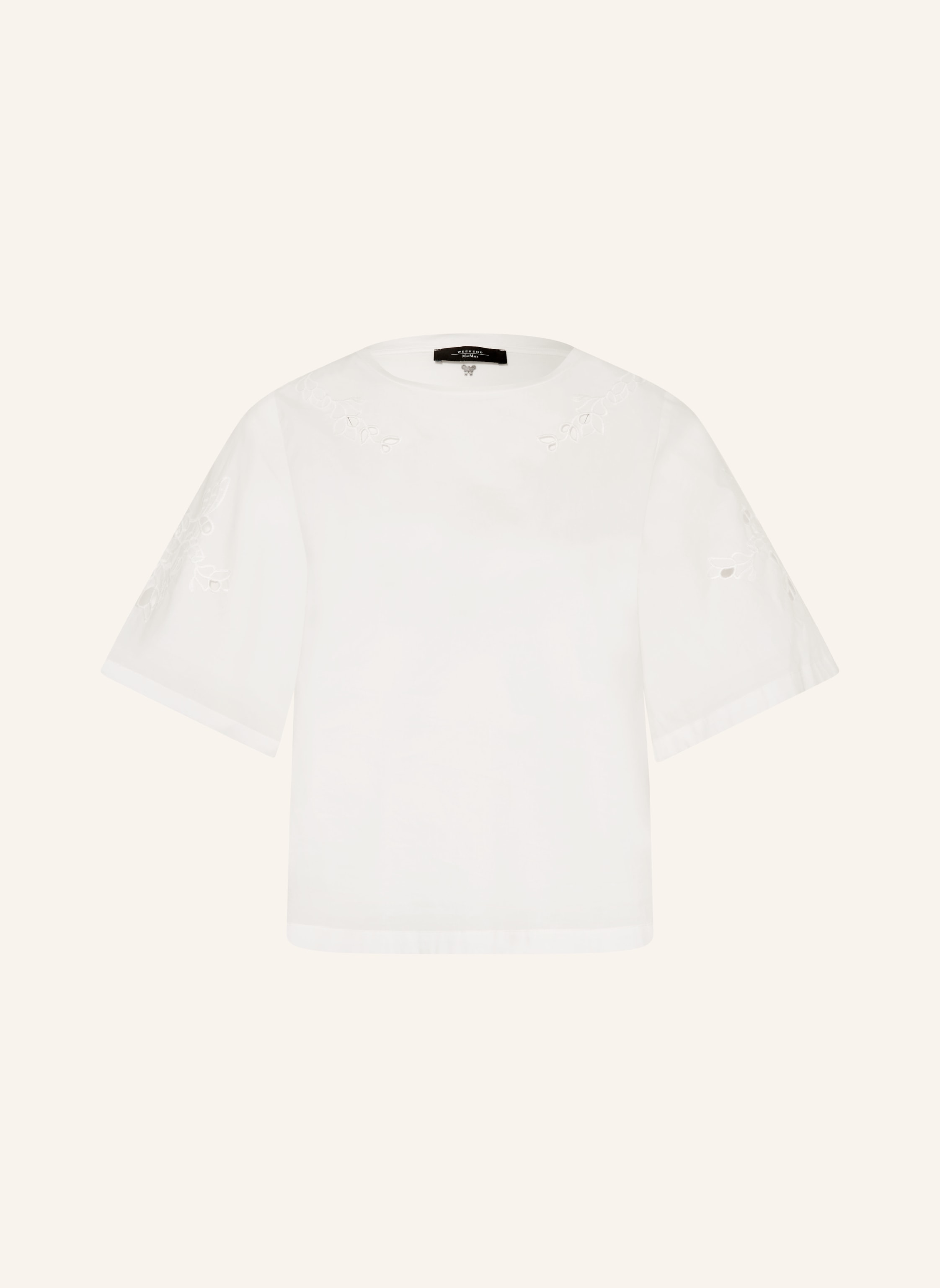 WEEKEND Max Mara Blusenshirt TARGA mit Lochspitze