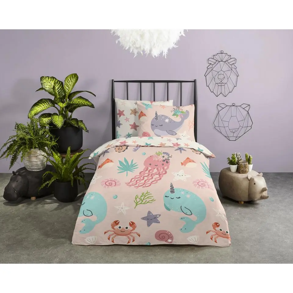 Duvet cover Good Morning 140x220 1* 60x70 cm