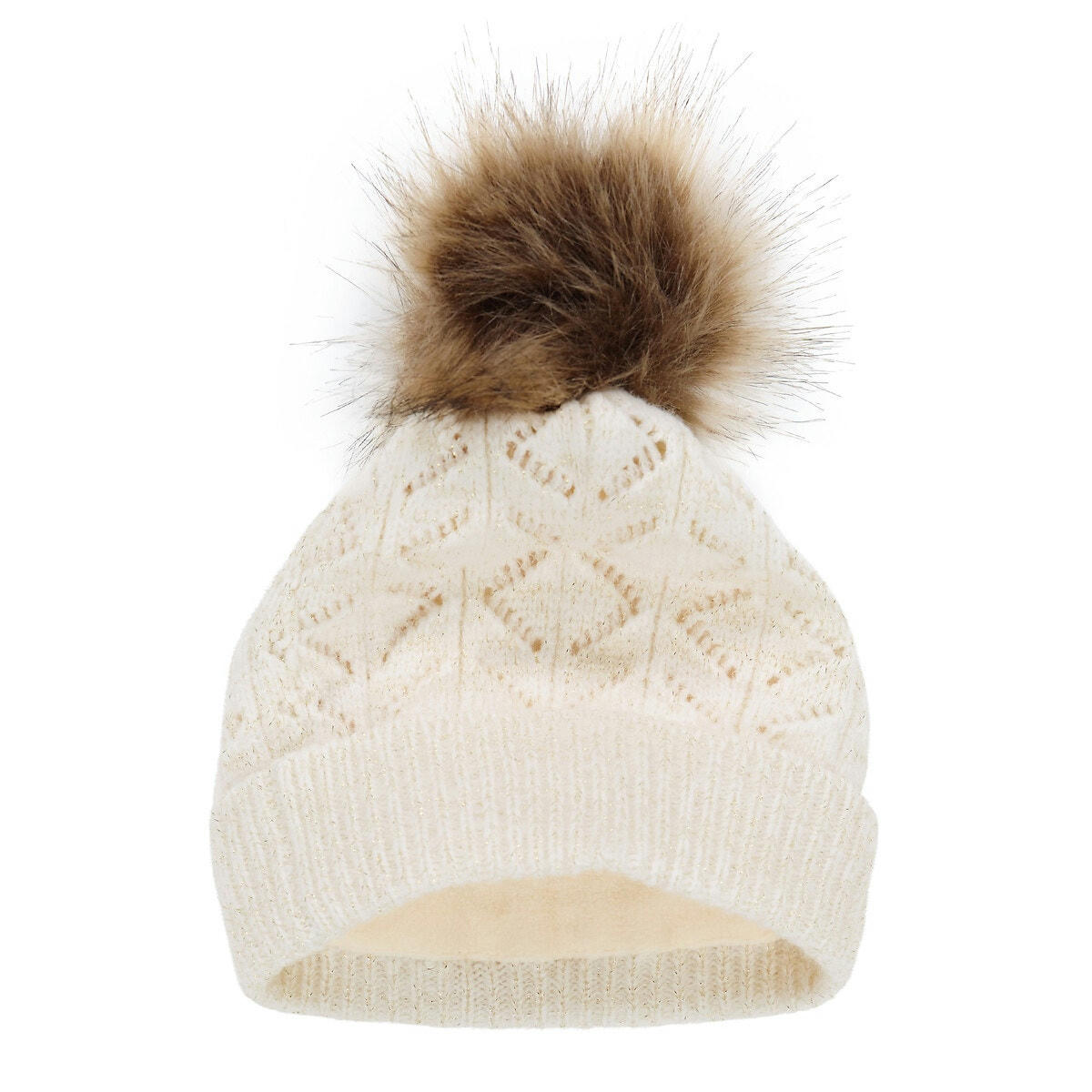 Ensemble bonnet et snood maille pointelle