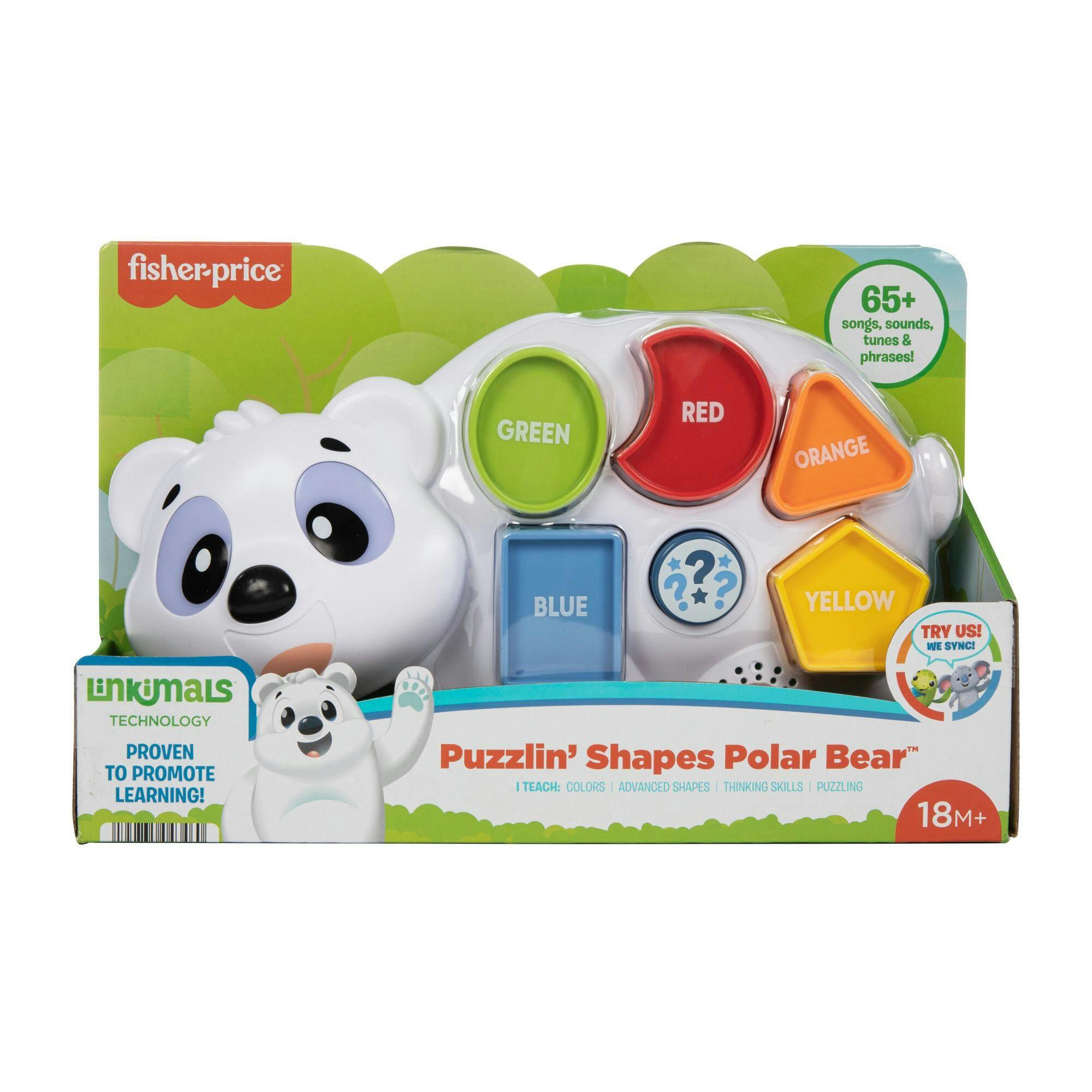 Fisher-Price® Linkimals™ Toddler Polar Bear, English, Ages 2+