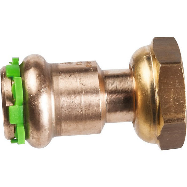 Manchon droit cuivre à écrou tournant - AIPS - Spécial eau - FF Diamètre15mm x 1/2''