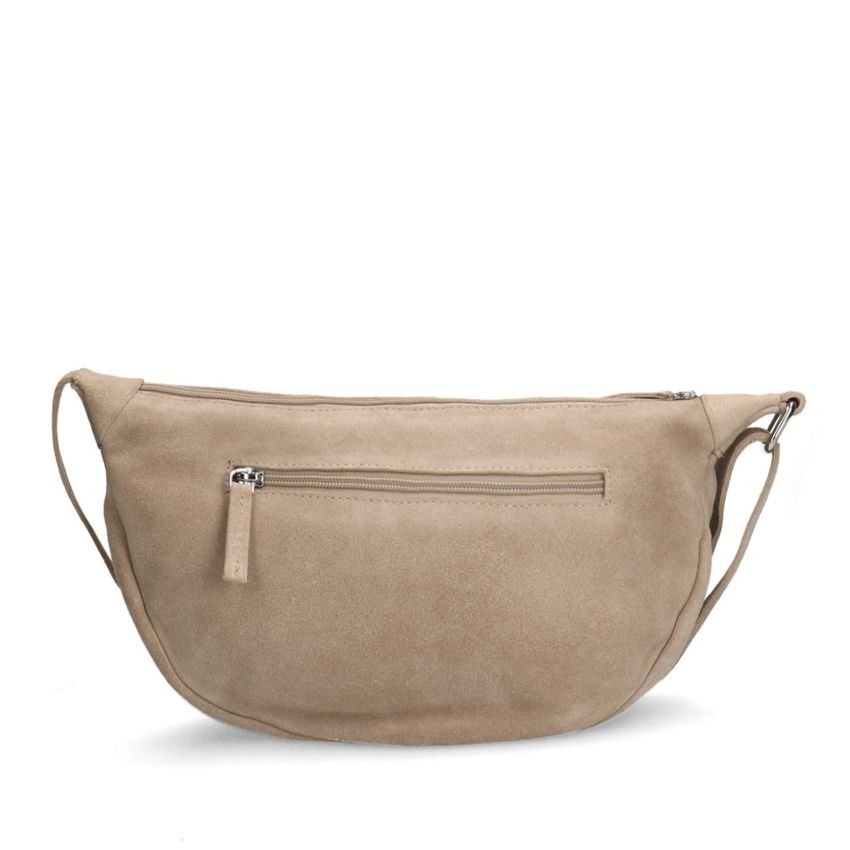 Manfield Beige suède bum bag