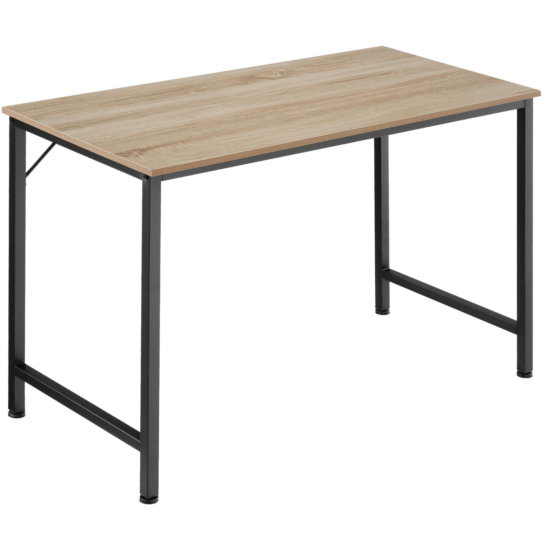- Bureau Style industriel Bois clair industriel, Chêne Sonoma