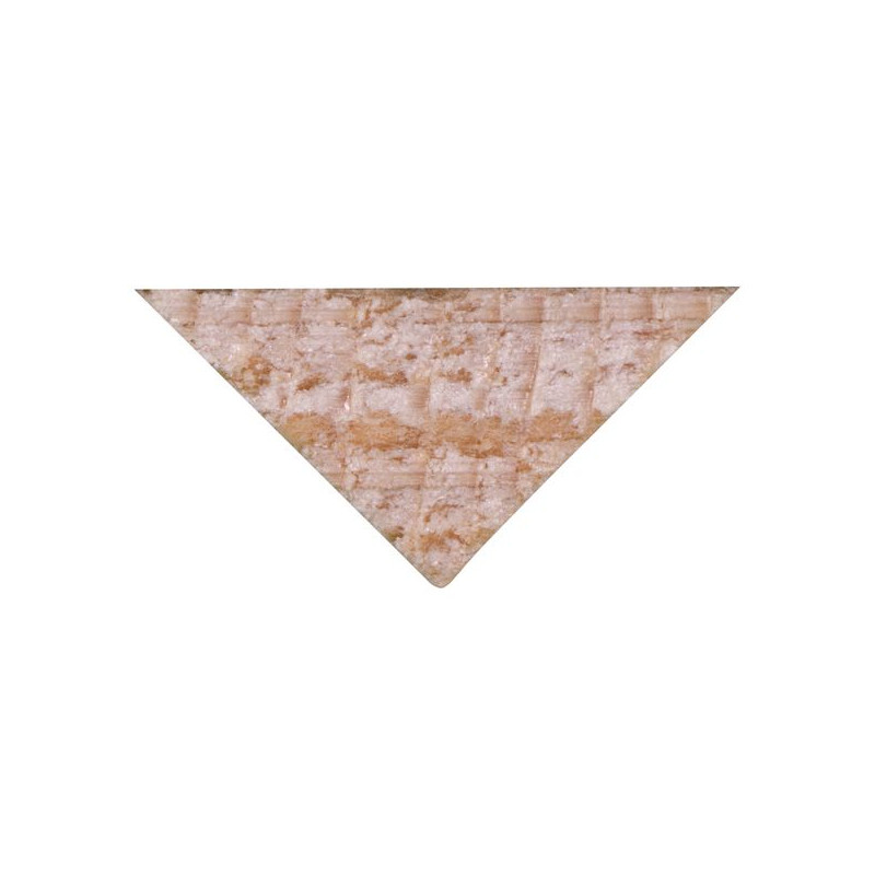 Moulure triangulaire en sapin 210 x 1,9 x 1,9 cm