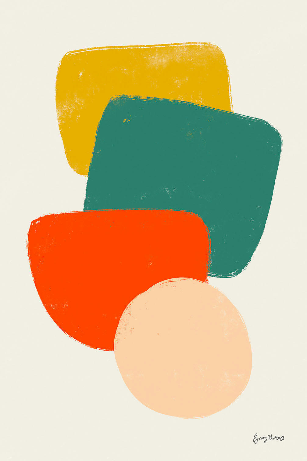 - Tableau Palette couleur primaire imprimé sur toile 60x90cm