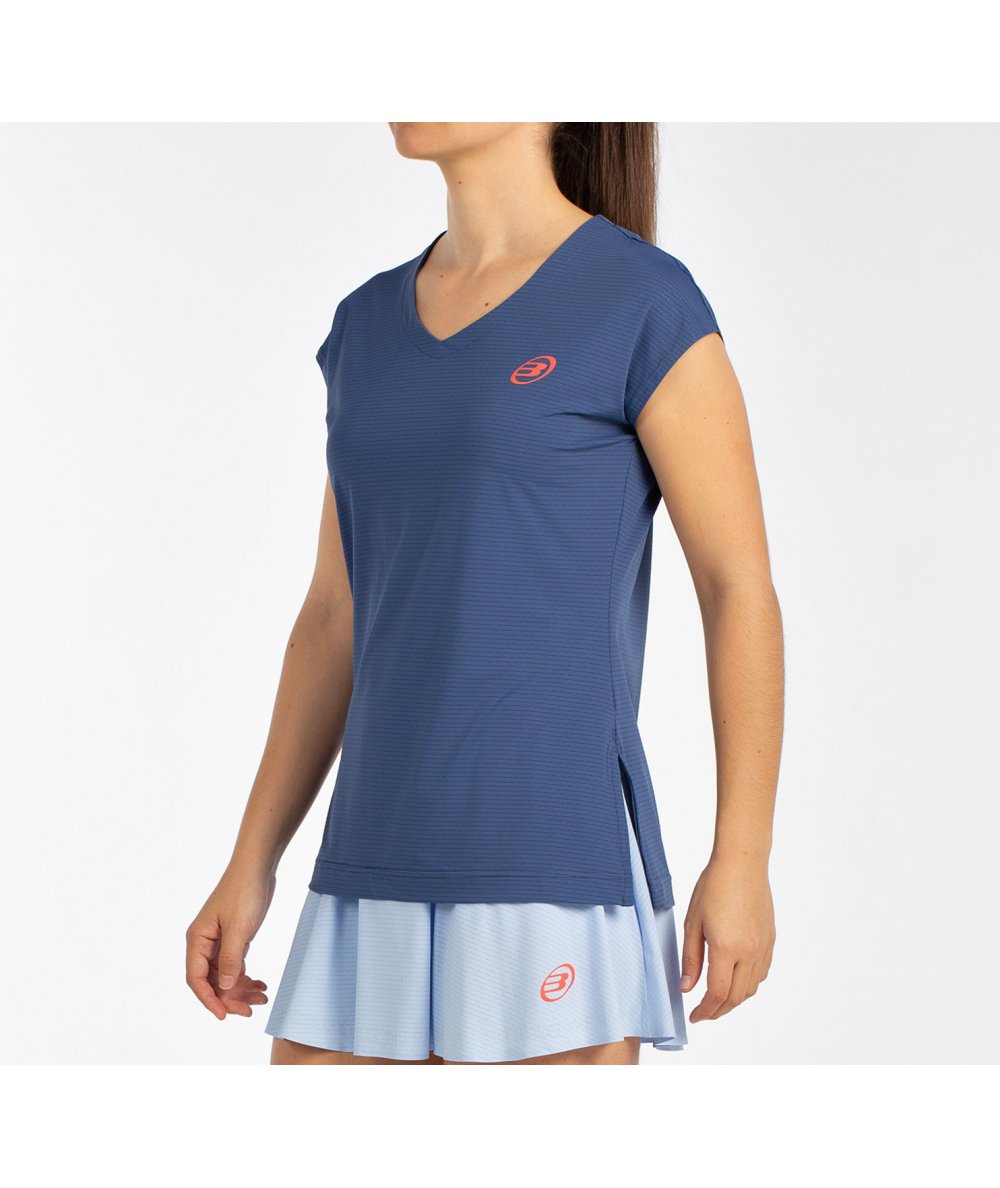 CAMISETA BULLPADEL COVELO AZUL SOMBRA