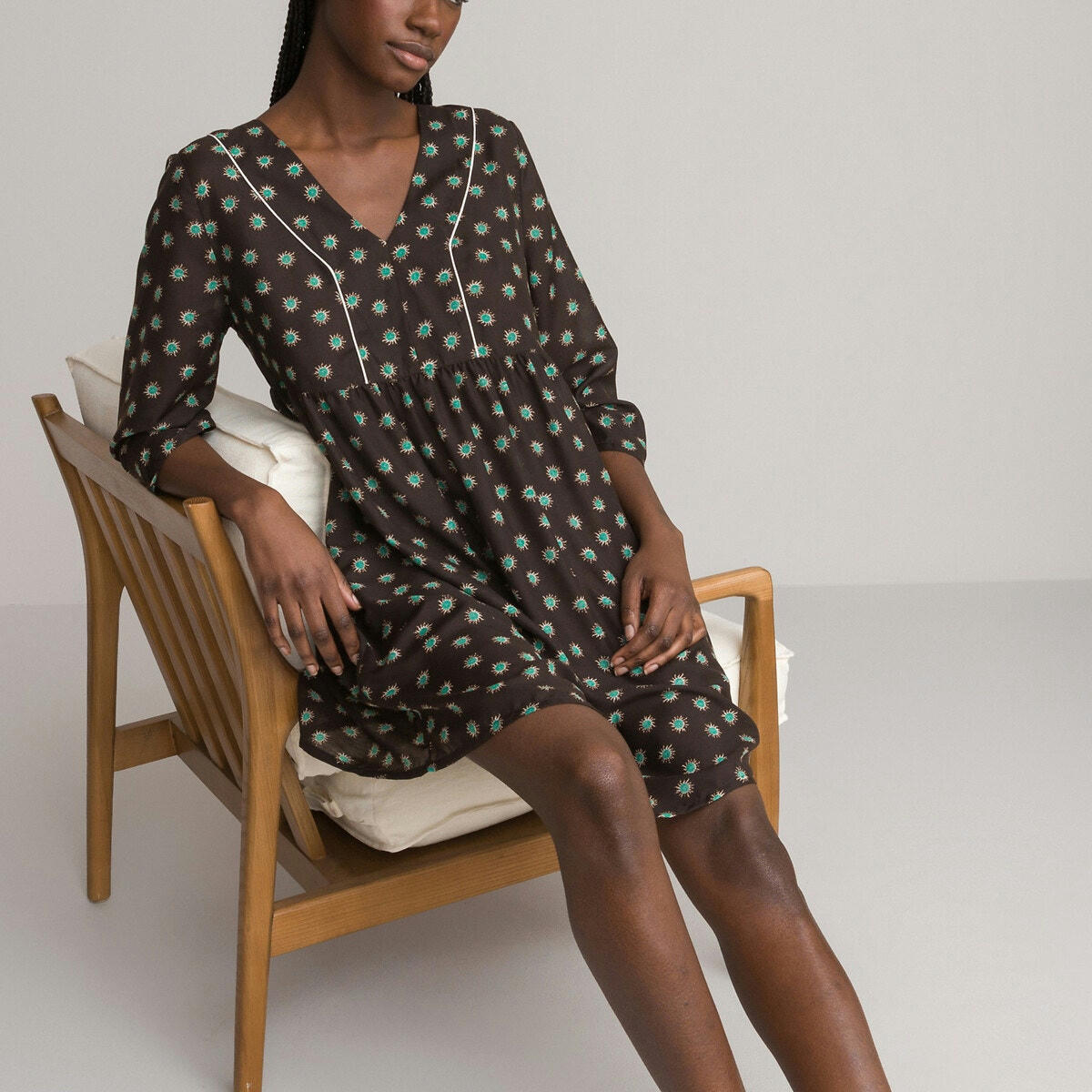 Chemise de nuit imprimée
