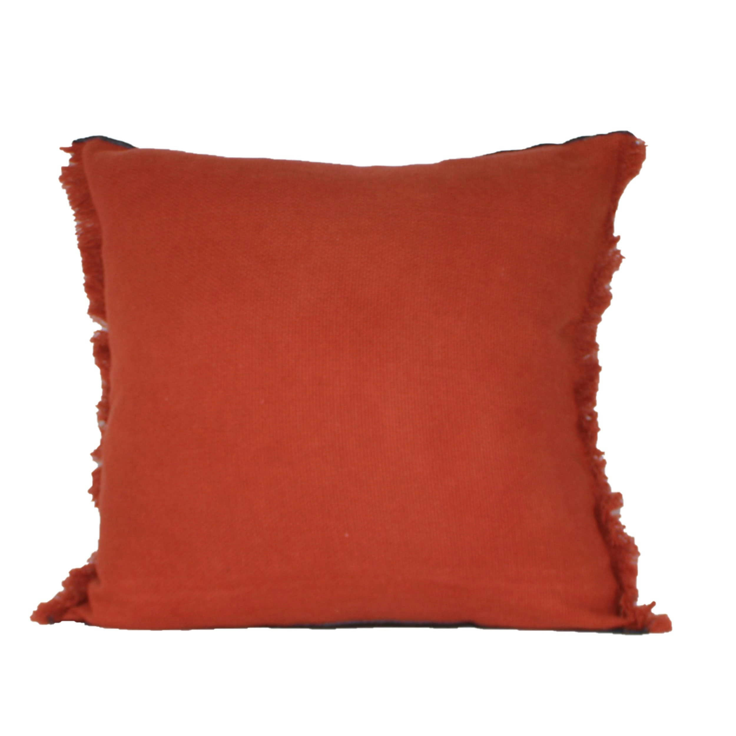 ANAIS - Coussin en coton rouge 40x60