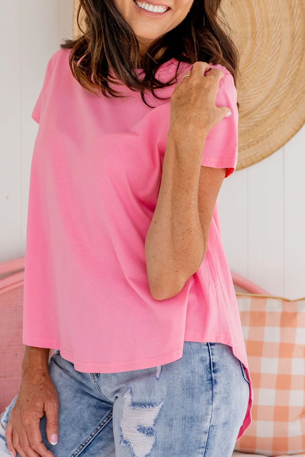 Jayden Tee in Bubblegum