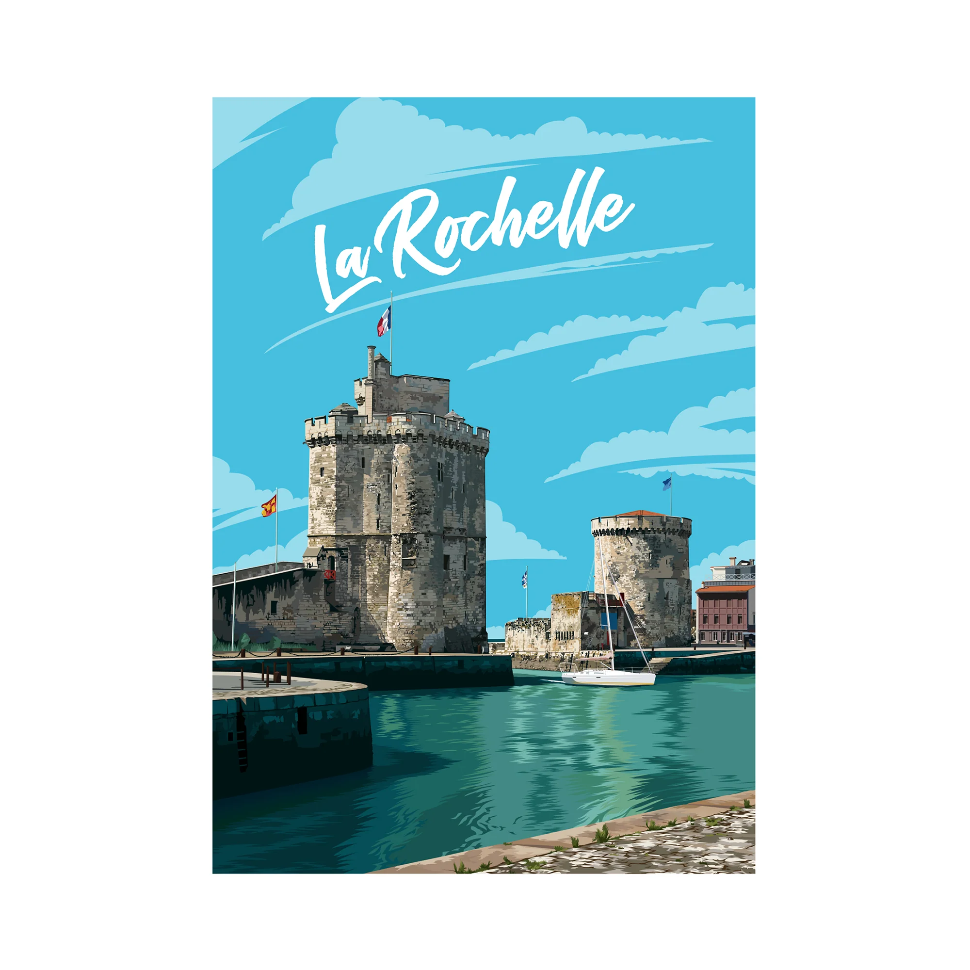 Asap Creative Studio Affiche LE CLAIRVOYANT 30 x 40 cm