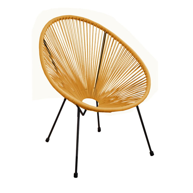 Fauteuil de jardin Rio en fil de résine