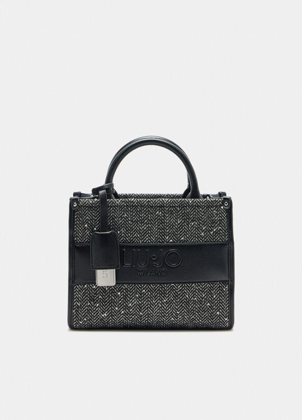 Borsa piccola con paillettes