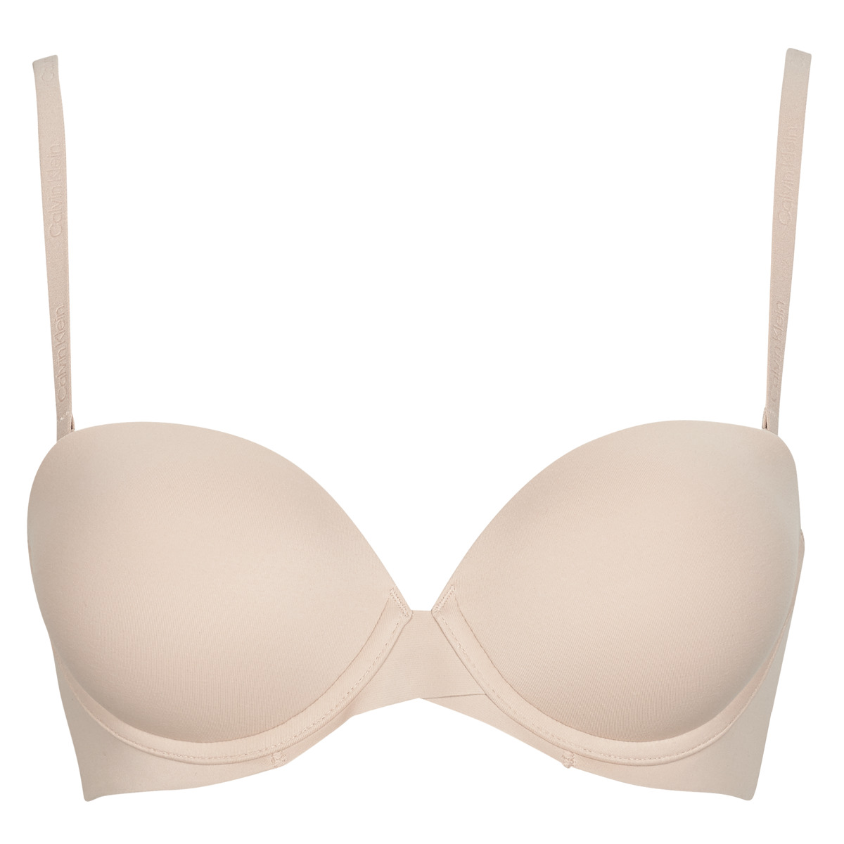 Calvin Klein Jeans - PUSH UP STRAPLESS - Beige