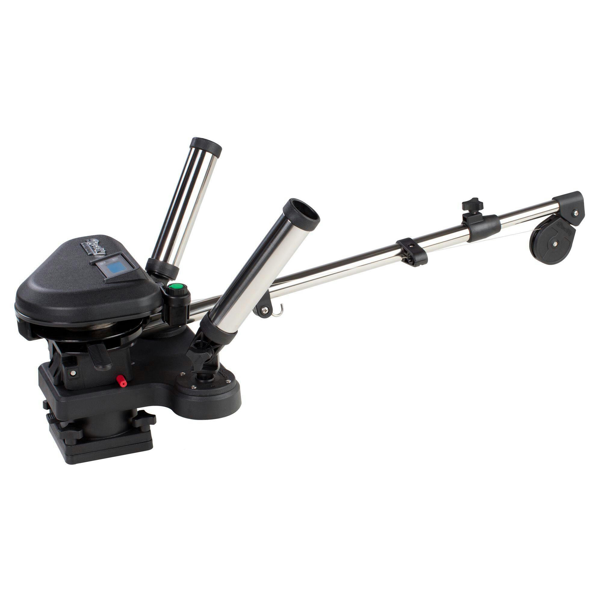 Scotty #1116 Pro Pack Depthpower Downrigger, Corrosion Resistant, Depth Counter, Digital Display, Telescopic Rod, Weight Storage, 36-in to 60-in