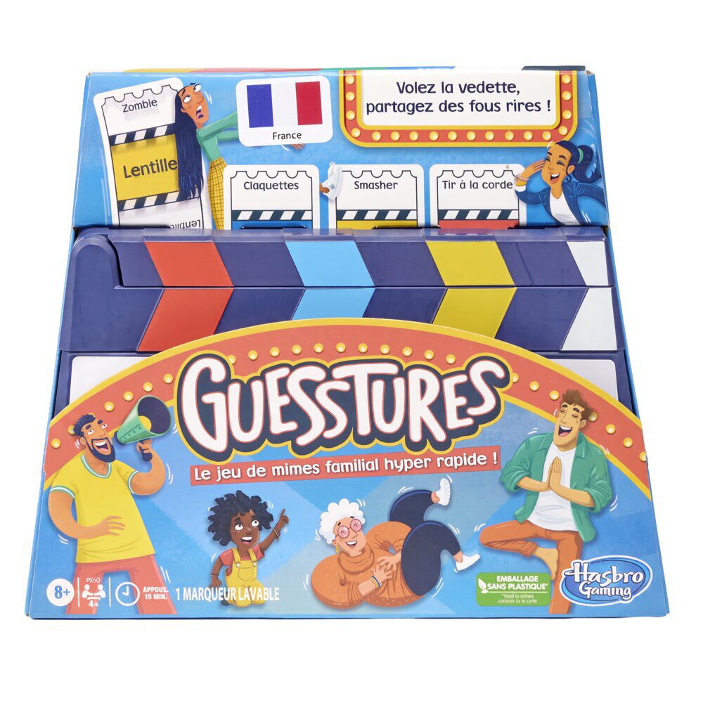 Jeu de mimes familial Guesstures Hasbro