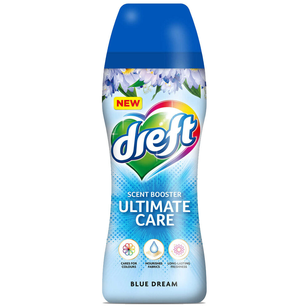 Adoucissant perle Dreft Ultime Care senteur Rêve Bleu 210g