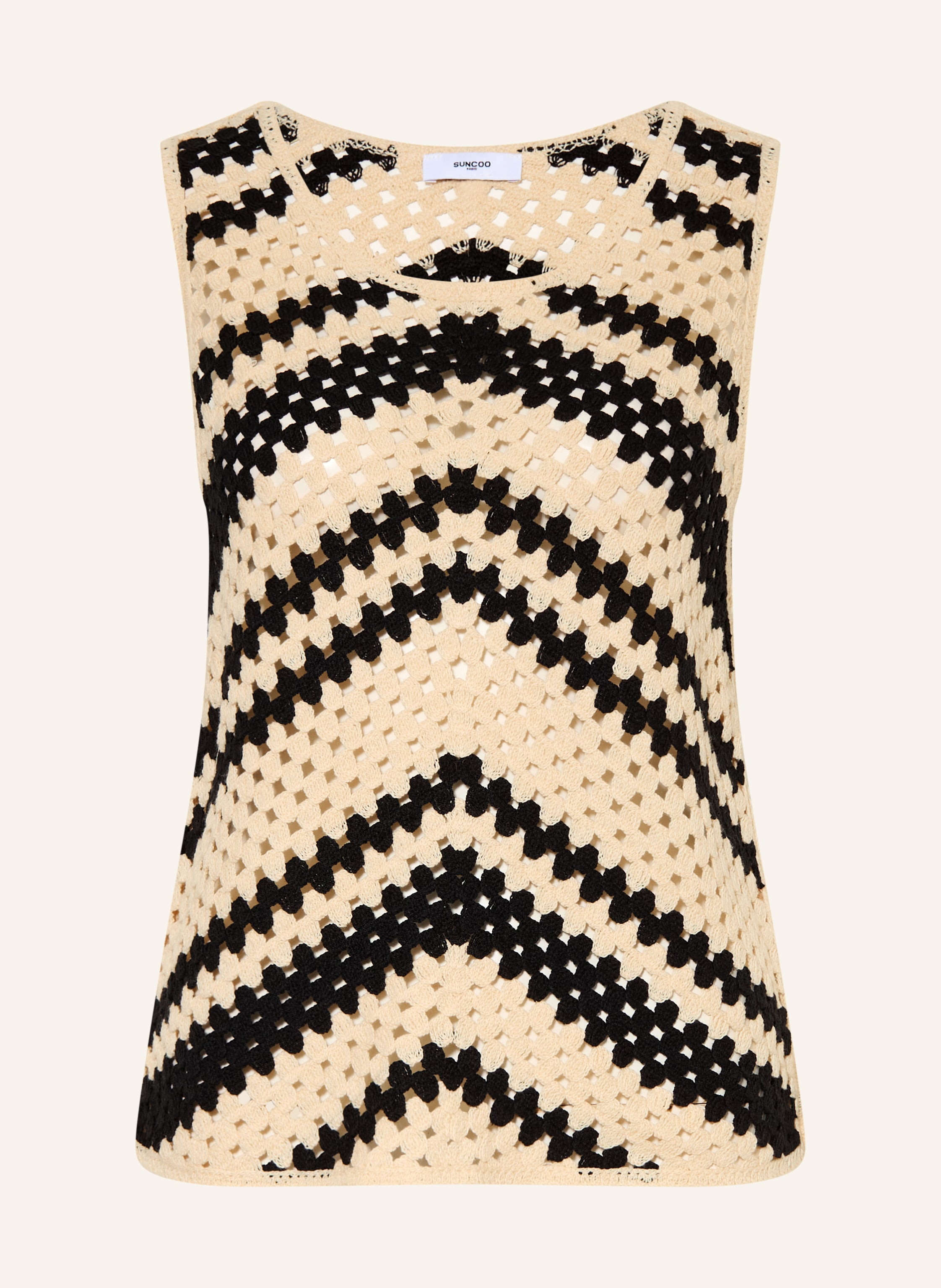 SUNCOO Häkeltop PISSARO