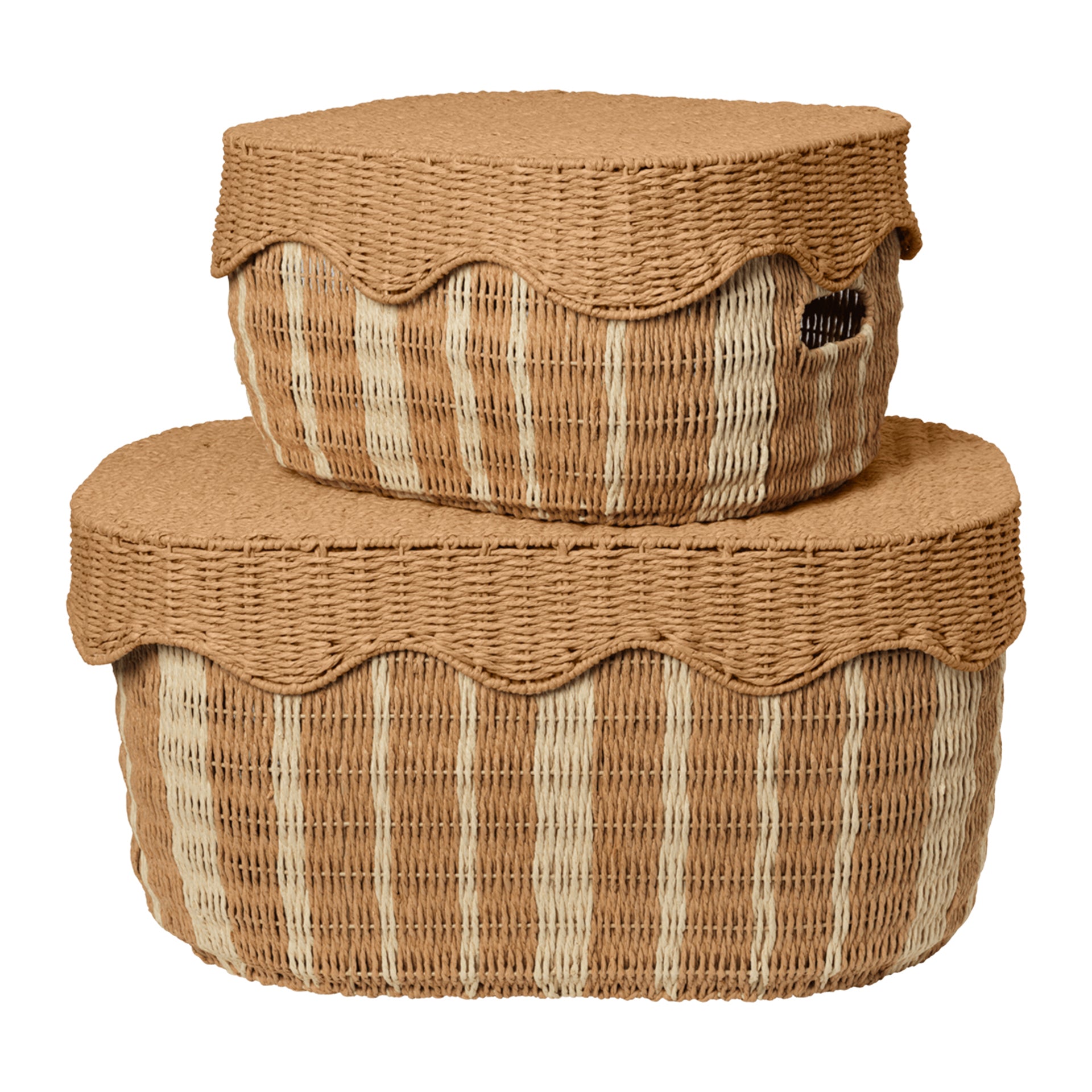 Ferm Living Rivan Storage Opbergmand - Set van 2