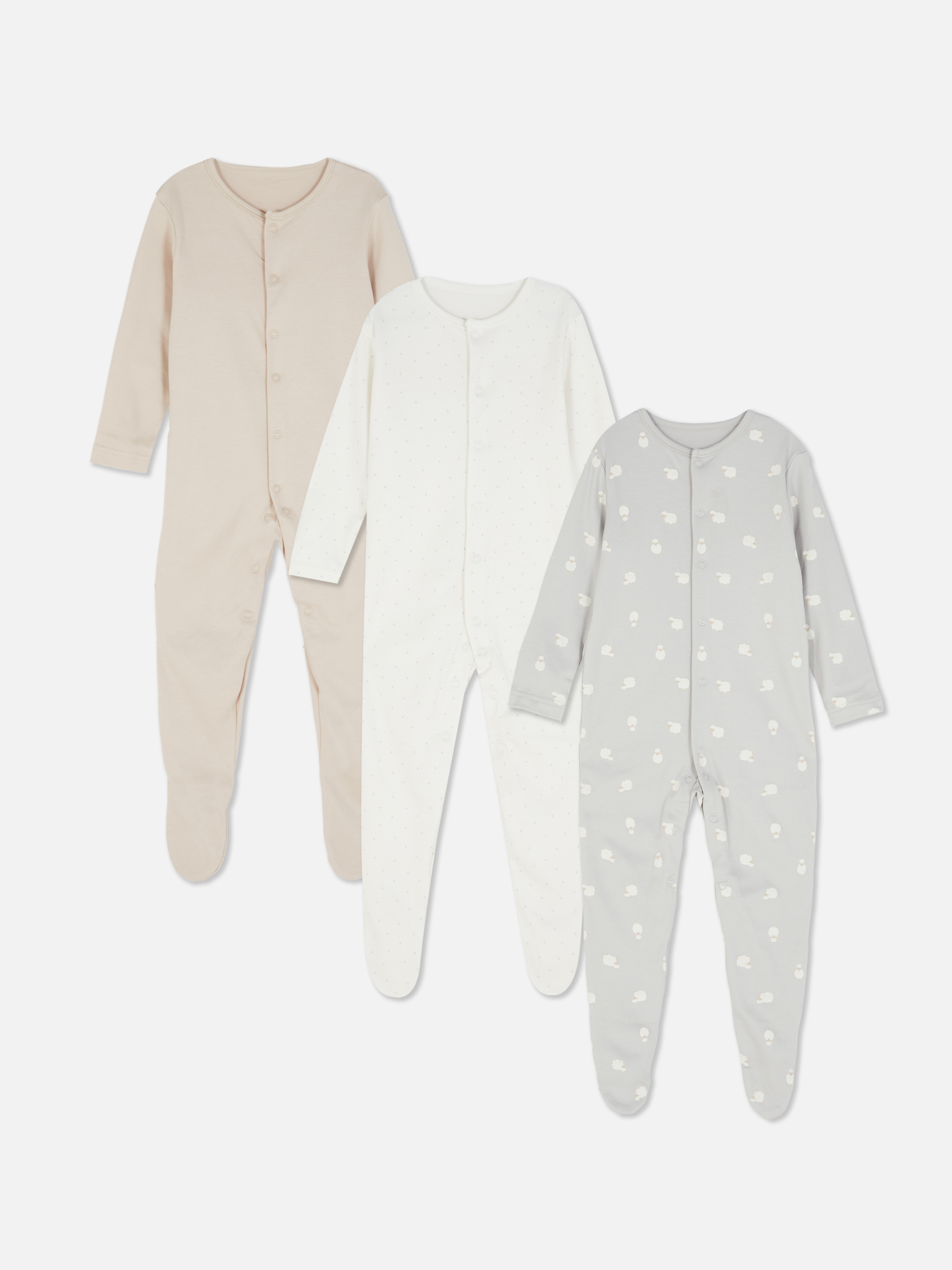 0-24mths | 3pk Snap Sleepers