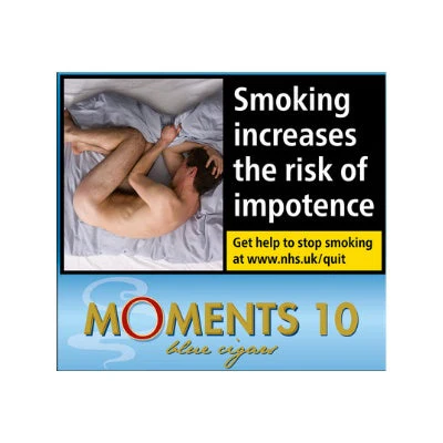 Moments 10 Blue Cigars