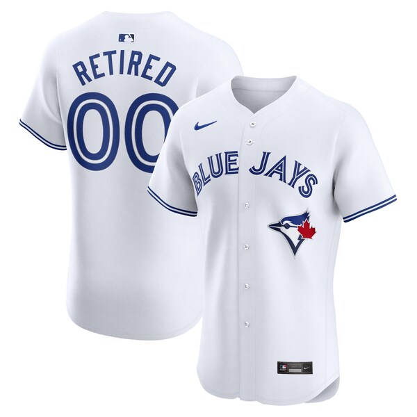 Toronto Blue Jays Nike Home Elite Pick-A-Player Retired Roster Jersey - White