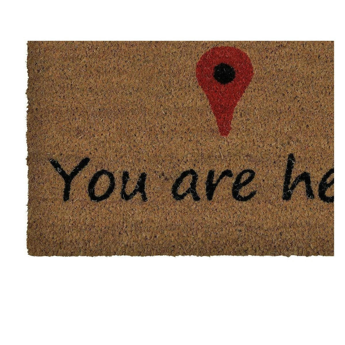 YOU ARE HERE - Paillasson coco 60x40
