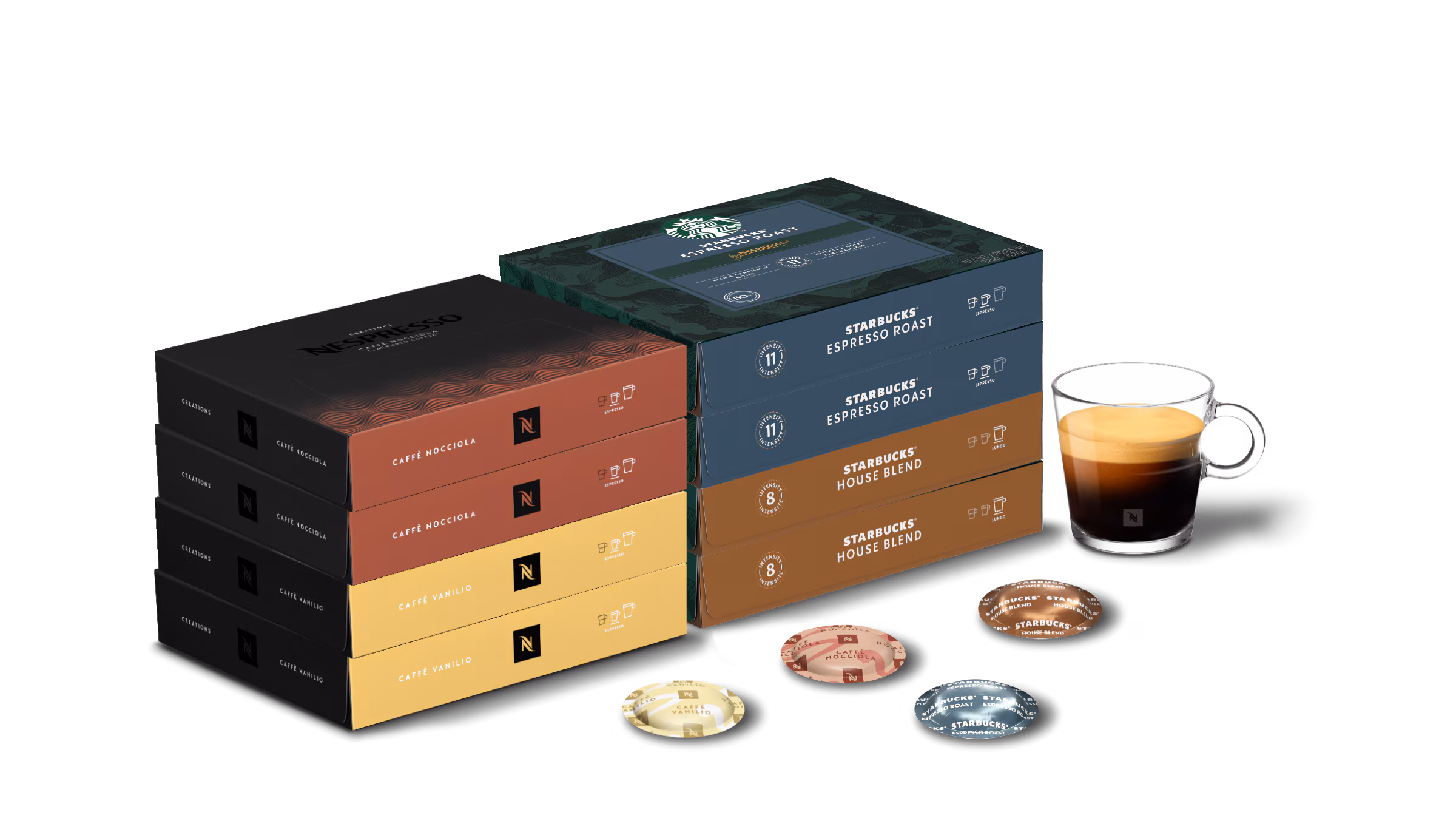 Coffeeshop Bundle - 400 Capsules - Nespresso Professional