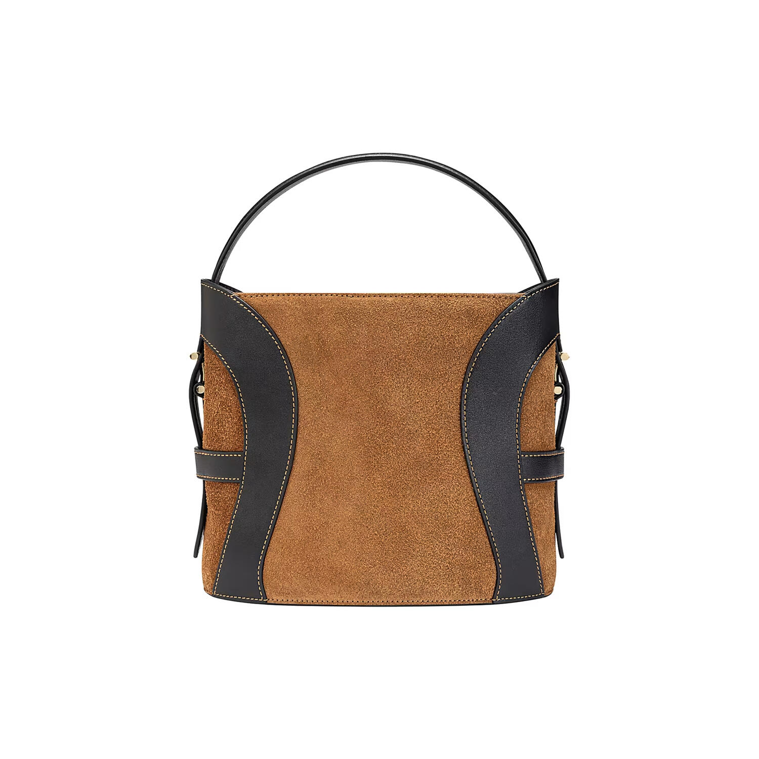 Deborah Suede Hobo Bag S, oat beige