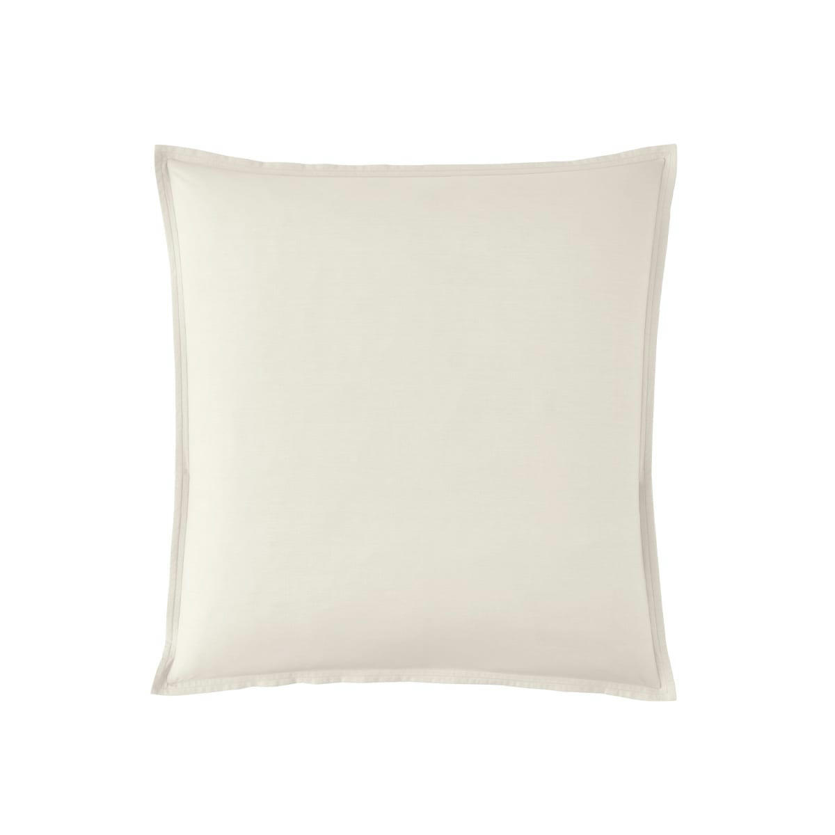 PREMIÈRE - Taie d'oreiller en percale de coton meringue 65x65