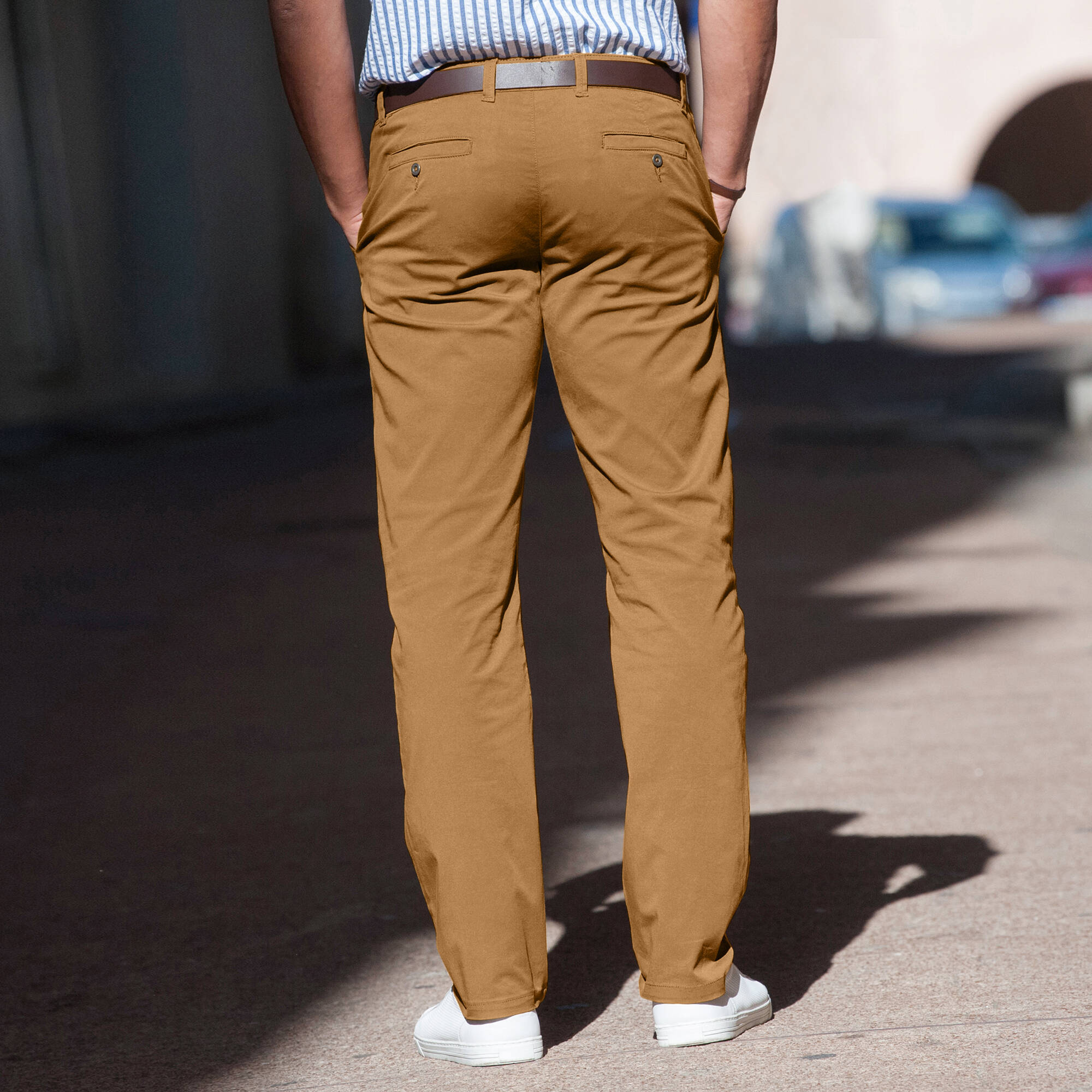 Pantalon chino toile sergé