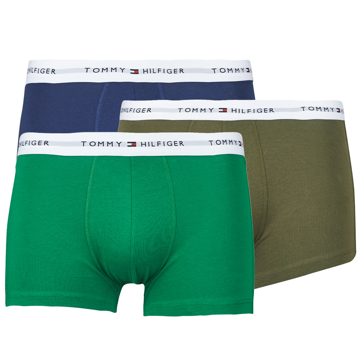 Tommy Hilfiger - TRUNK X3 - Green / Marine / Kaki