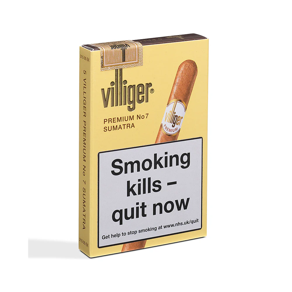 Villiger PREMIUM NO.7 Sumatra Cigars 5s