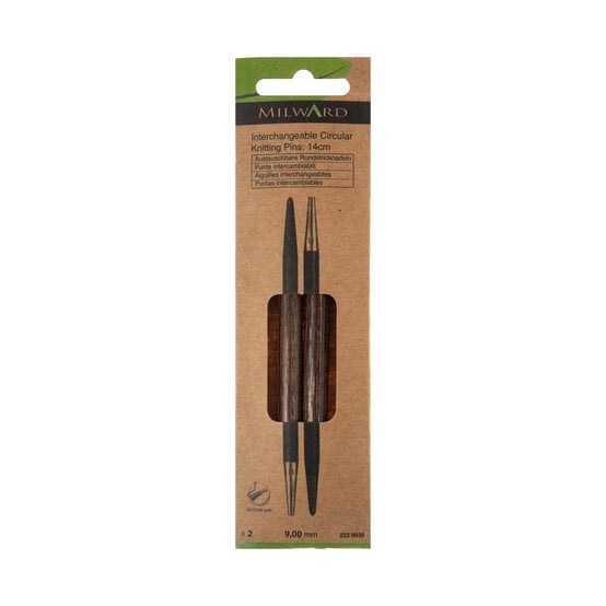 Milward 9mm Circular Interchangeable Knitting Needles