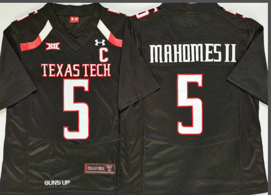 Patrick Mahomes II NCAA Texas Tech Red Raiders Under Armour Vapor Limited Jersey
