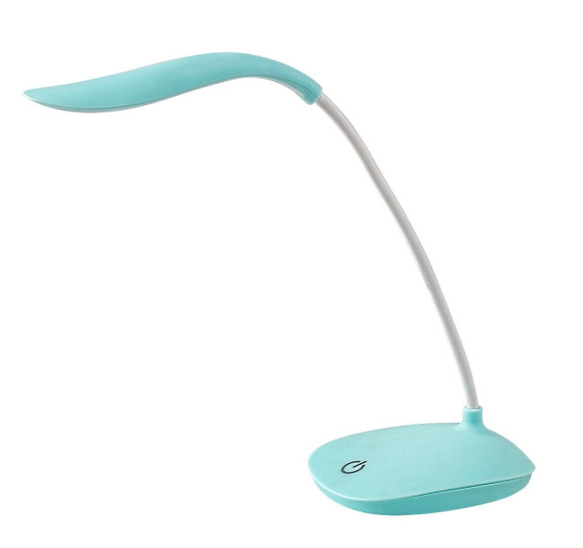 Lampka biurkowa nowoczesna BEDI niebiesko-biała LED 2W wys:27cm Rabalux