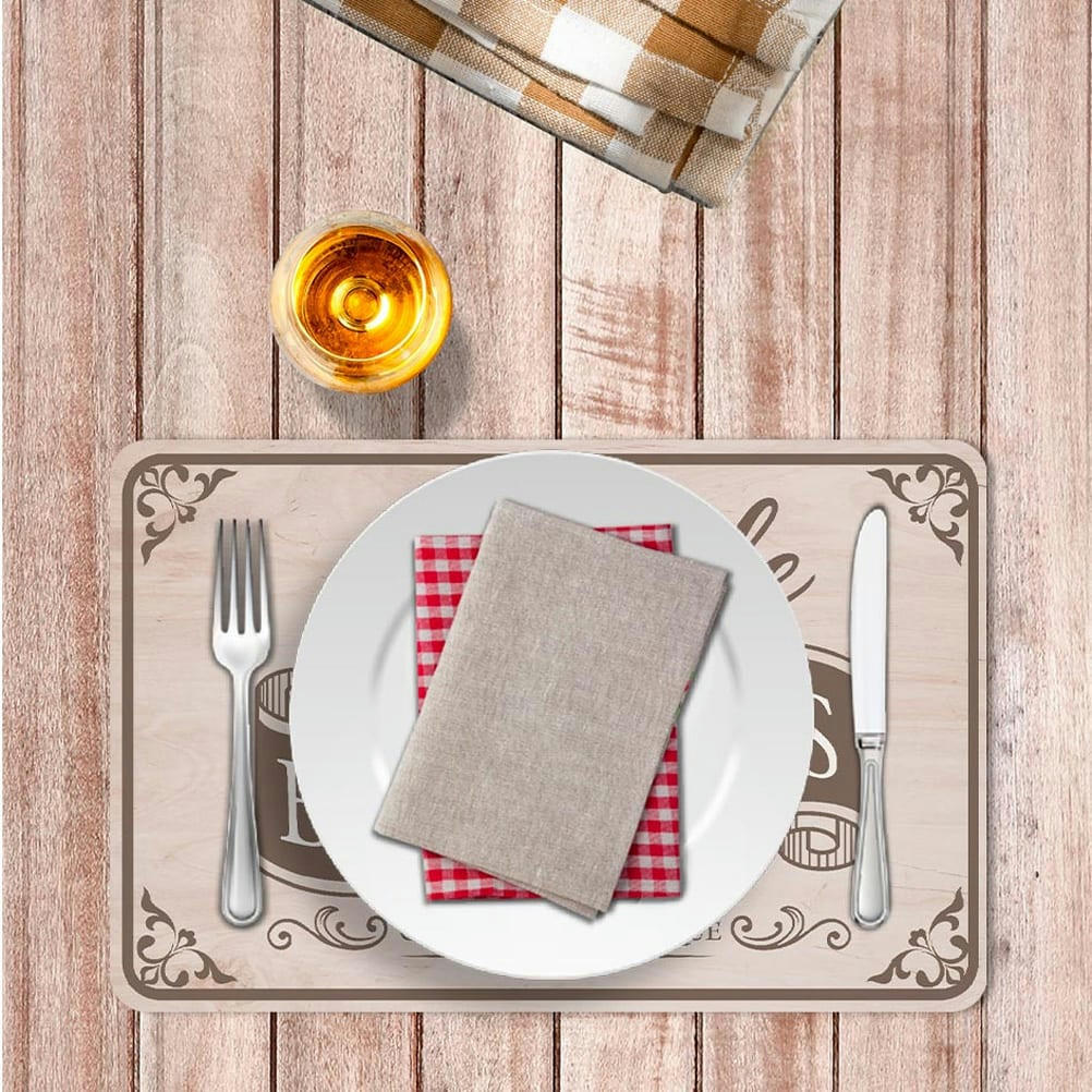 TABLE DES BONS AMIS - Set de table 28x43cm