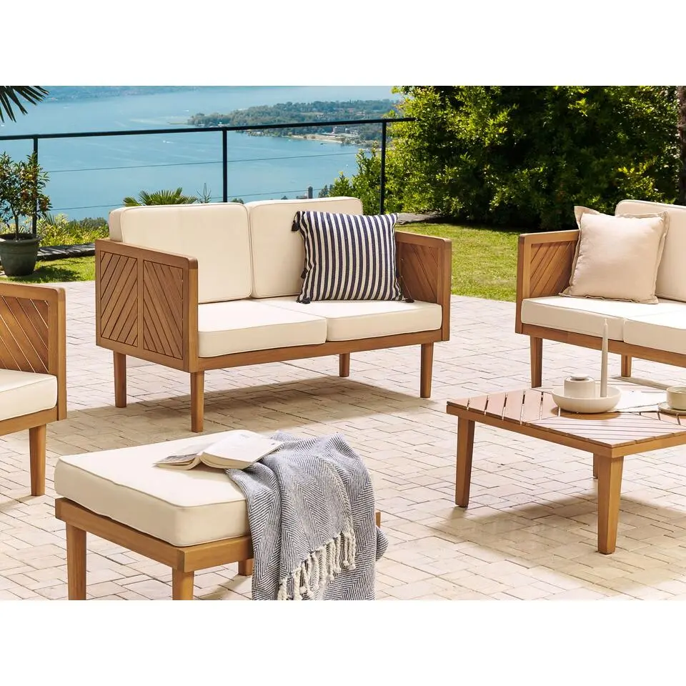 BARATTI - Tuinbank - Lichte houtkleur - Acaciahout