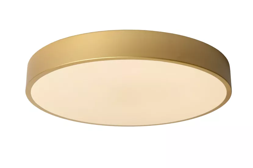 Plafon UNARokrągły złoty LED 1x24W 40cm 1680lm IP20 Lucide