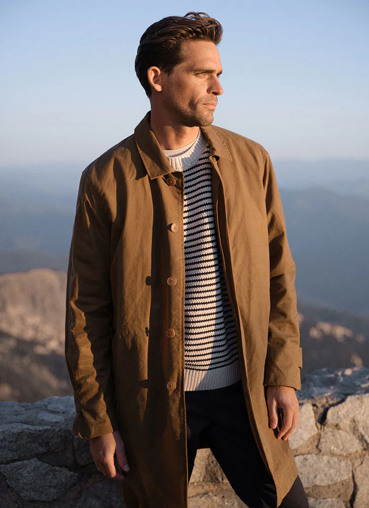 Vintage Wax Mac Coat