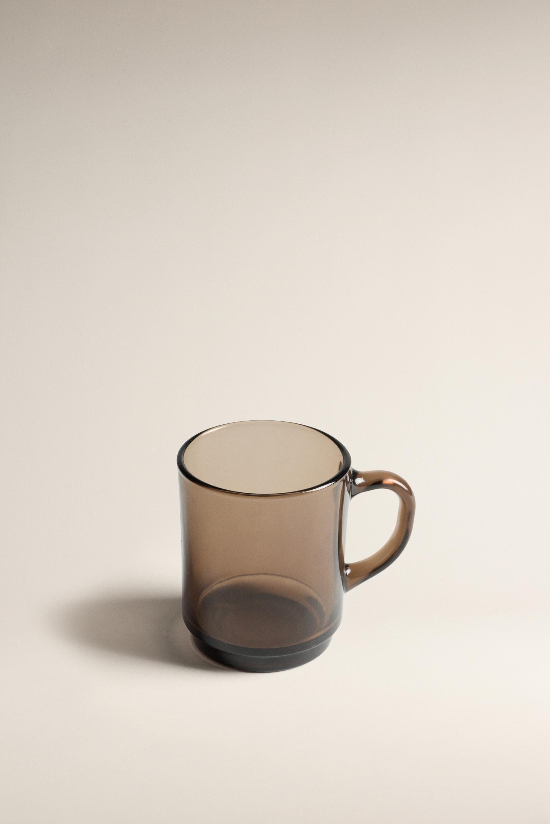 Taza Duralex® vidrio color marrón (Pack 2)