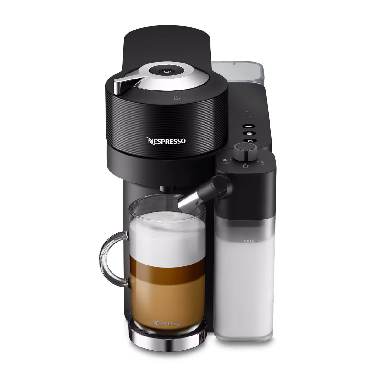 VERTUO Lattissima Matte Black & Glossy - Coffee Machine - Nespresso