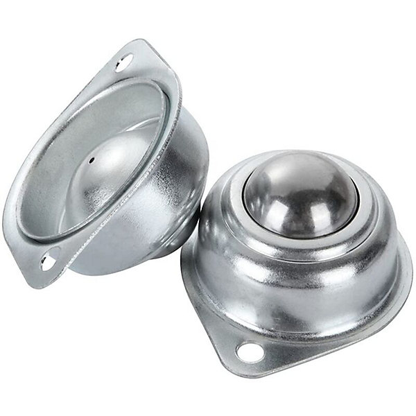 BASHLWUA 6 Pcs Roulettes de Meubles 25mm Universel Transfert à Billes Roulettes à Billes de Transfert Charge 35kg