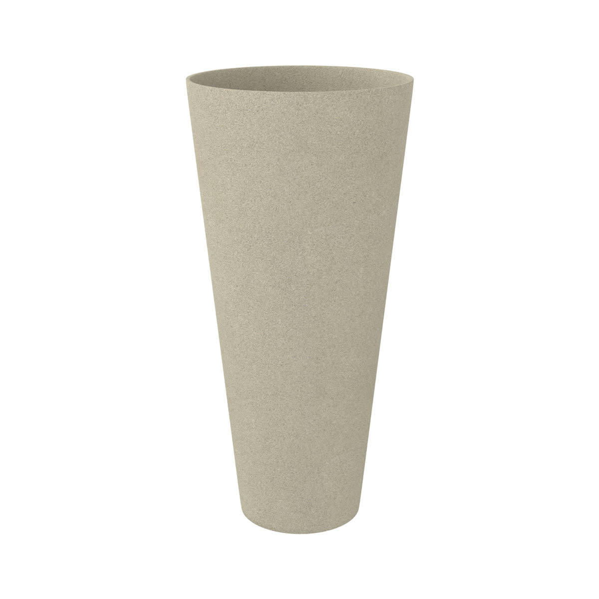 RICCI - Jarre beige en pierre H39 cm