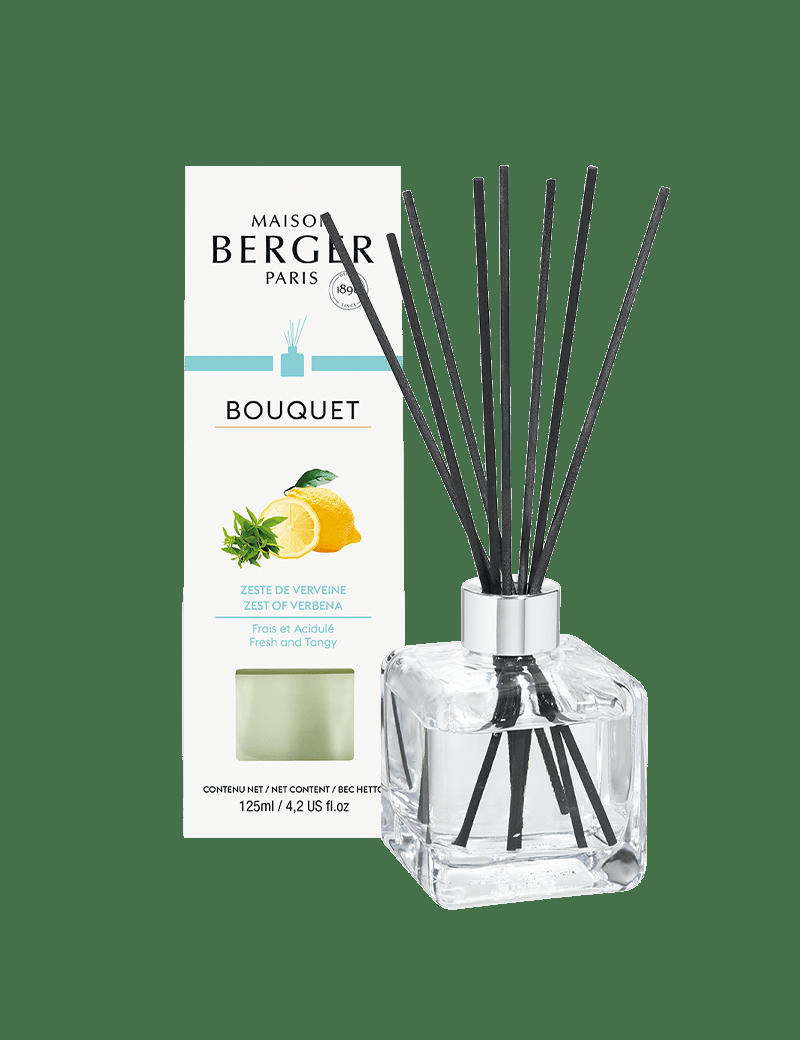 ZESTE DE VERVEINE - Bouquet parfumé cube zeste de verveine